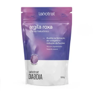 ARGILA LABOTRAT 100G - ROXA COM ÁCIDO HIALURÔNICO