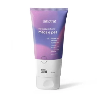 CREME ESFOLIANTE LABOTRAT 100G - 2 EM 1 MÃOS E PÉS