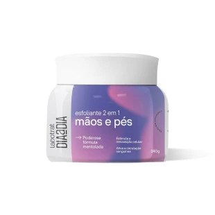CREME ESFOLIANTE LABOTRAT 240G - 2 EM 1 MÃOS E PÉS