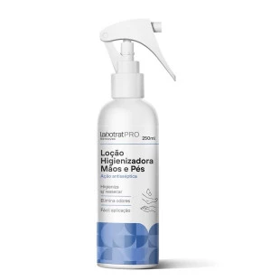 LOÇÃO HIGIENIZADORA LABOTRAT 250ML - MÃOS E PÉS