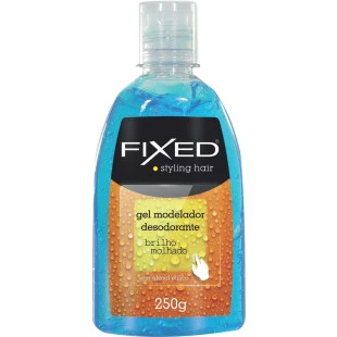GEL MODELADOR FIXED 250G - AZUL