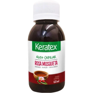 ÓLEO CAPILAR KERATEX 60ML - ROSA MOSQUETA