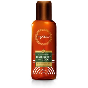 ÓLEO CORPORAL FIXED 120ML - ÁCIDO HIALURÔNICO COM COCO