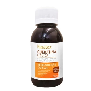 QUERATINA LÍQUIDA KERATEX 60ML - RECONSTRUÇÃO CAPILAR