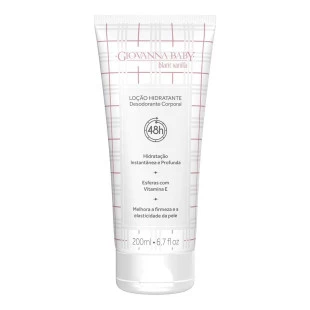 HIDRATANTE CORPORAL GIOVANNA BABY 200ML - VANILLA