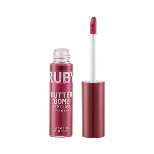 GLOSS LABIAL RUBY KISSES - BUTTER BOMB - BLUSHING