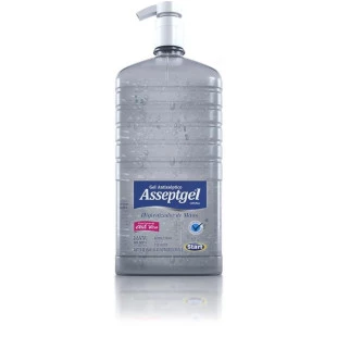 ÁLCOOL EM GEL ANTISSÉPTICO 70% ASSEPTGEL 1.7KG - CRISTAL