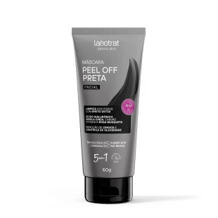 MÁSCARA FACIAL LABOTRAT 60G - PEEL OFF PRETA