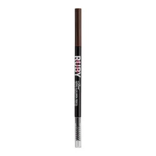 LÁPIS DE SOBRANCELHA RUBY KISSES - ULTRAFINO - MEDIUM BROWN