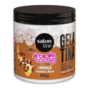 GELATINA CAPILAR SALON LINE 550G - #TODECACHO - LINHAÇA