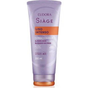 CONDICIONADOR EUDORA SIAGE 200ML - LISO INTENSO