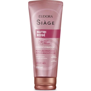 CONDICIONADOR EUDORA SIAGE 200ML - NUTRI ROSE