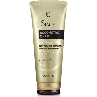 CONDICIONADOR EUDORA SIAGE 200ML - RECONSTRÓI OS FIOS