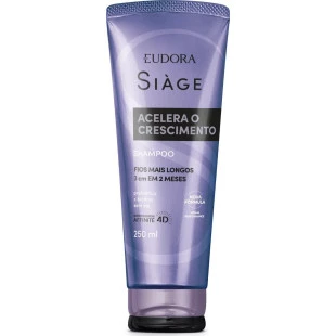 SHAMPOO EUDORA SIAGE 250ML - ACELERA O CRESCIMENTO