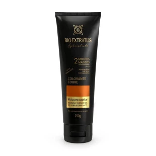 MÁSCARA CAPILAR BIO EXTRATUS 250G - COLORANTE COBRE