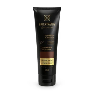 MÁSCARA CAPILAR BIO EXTRATUS 250G - COLORANTE CASTANHA