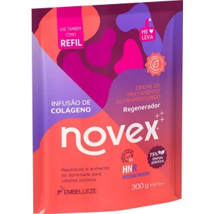 MÁSCARA CAPILAR NOVEX 300G REFIL - INFUSÃO DE COLÁGENO