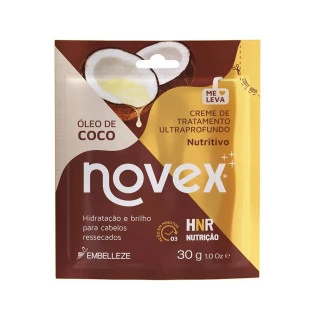 MÁSCARA CAPILAR NOVEX 30G - ÓLEO DE COCO