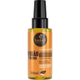 ÓLEO CAPILAR HASKELL 100ML - INFUSÃO DE ÓLEOS