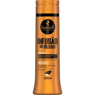 SHAMPOO HASKELL 300ML - INFUSÃO DE ÓLEOS