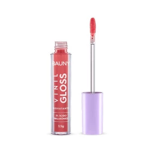 GLOSS LABIAL BAUNY - VINIL NUDE CARAMELO - BE FREE