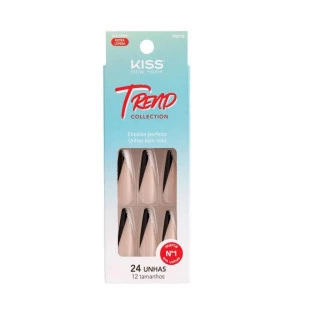 UNHA POSTIÇA KISS - TREND COLLECTION - DE VIL