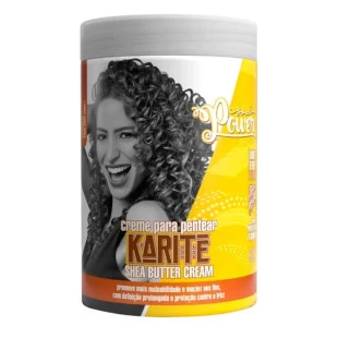 CREME PARA PENTEAR SOUL POWER 800G - KARITÉ SHEA BUTTER CREAM