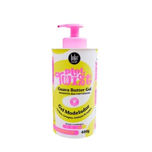 GEL MODELADOR LOLA COSMETICS 480G - PLOT TWIST - GUAVA BUTTER GEL