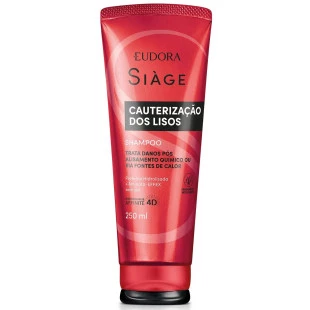 SHAMPOO EUDORA SIAGE 250ML - CAUTERIZAÇÃO DOS LISOS