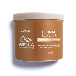MÁSCARA CAPILAR WELLA 500ML - ULTIMATE LUXE OIL