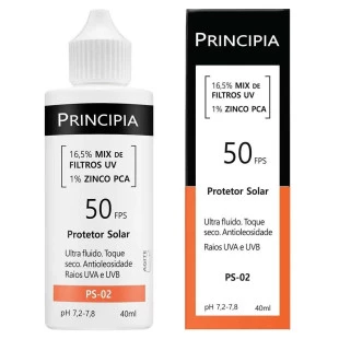 PROTETOR SOLAR FACIAL PRINCIPIA 40ML - FPS 50 - PS-02
