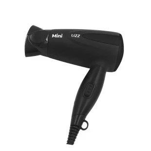 SECADOR LIZZ MINI - BIVOLT - PRETO DOBRÁVEL