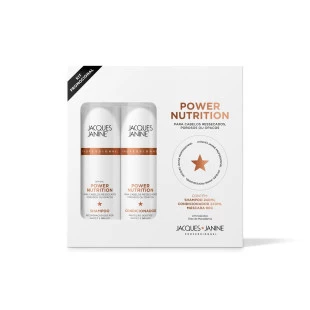 KIT JACQUES JANINE POWER NUTRITION - SHAMPOO + CONDICIONADOR + MÁSCARA