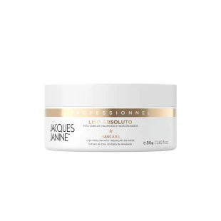 MÁSCARA CAPILAR JACQUES JANINE 80G - LISO ABSOLUTO