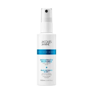 ÓLEO CAPILAR JACQUES JANINE 60ML - BIFÁSICO - HIDRATAÇÃO PROFUNDA