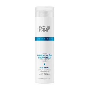 SHAMPOO JACQUES JANINE 240ML - HIDRATAÇÃO PROFUNDA