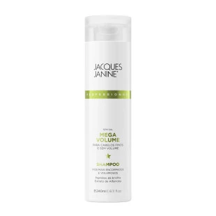 SHAMPOO JACQUES JANINE 240ML - MEGA VOLUME