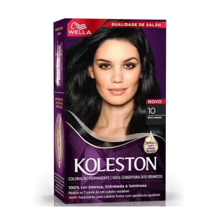 COLORAÇÃO KOLESTON - 10 PRETO INFINITO
