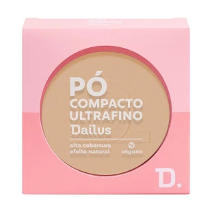 PÓ COMPACTO DAILUS ULTRAFINO - D3 CLARO