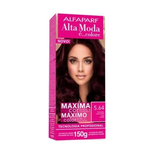 COLORAÇÃO ALTA MODA - È COLORE KIT - 5.64 - VERMELHO ACOBREADO