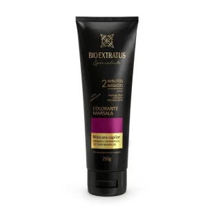 MÁSCARA CAPILAR SPECIALISTE BIO EXTRATUS 250G - COLORANTE MARSALA