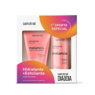KIT LABOTRAT DIA A DIA - MELANCIA - HIDRATANTE + ESFOLIANTE