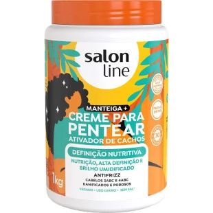 CREME PARA PENTEAR SALON LINE 1KG - DEFINIÇÃO NUTRITIVA