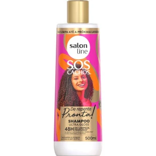 SHAMPOO SALON LINE 500ML - SOS CACHOS - DE REPENTE PRONTA