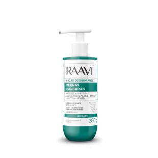 LOÇÃO DESODORANTE RAAVI 200G - PERNAS CANSADAS
