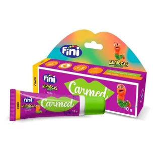 PROTETOR LABIAL CARMED 10G INCOLOR  - FINI - MINHOCAS AZEDINHAS