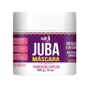 MÁSCARA CAPILAR WIDI CARE 500G JUBA - TRANSIÇÃO CAPILAR