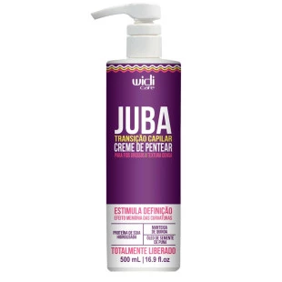 CREME PARA PENTEAR WIDI CARE 500ML JUBA - TRANSIÇÃO CAPILAR - TEXTURA DENSA