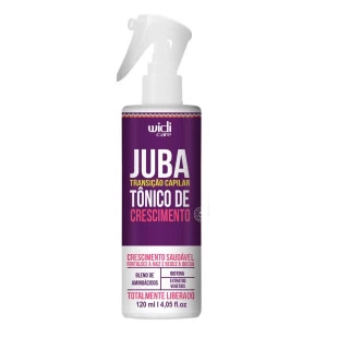 TÔNICO WIDI CARE 120ML JUBA - TRANSIÇÃO CAPILAR - CRESCIMENTO SAUDÁVEL