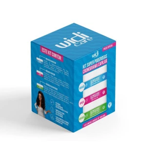 KIT WIDI CARE 300G - SUPER PODEROSAS - CRONOGRAMA CAPILAR